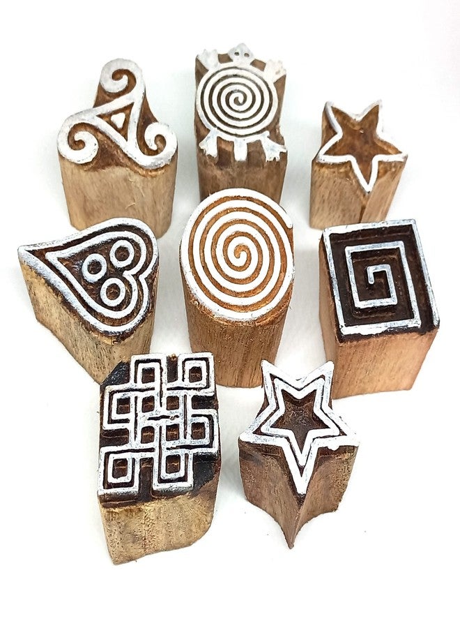 MasterLock B-G Wooden Printing Block Stamps Hand Carved (Size 1 To 1.5 Inch) Printing Blocks - Image 1